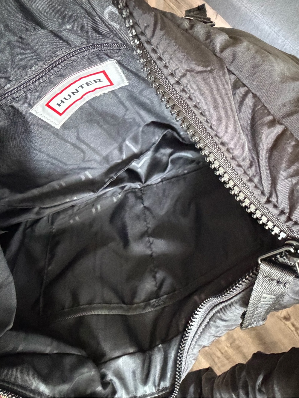 NEW Hunter Weather Proof Quilted Shoulder Bag (Black) - Picture 12 of 12
